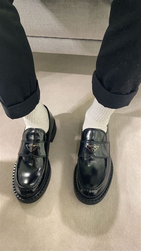 prada bling loafers|Men's Loafers .